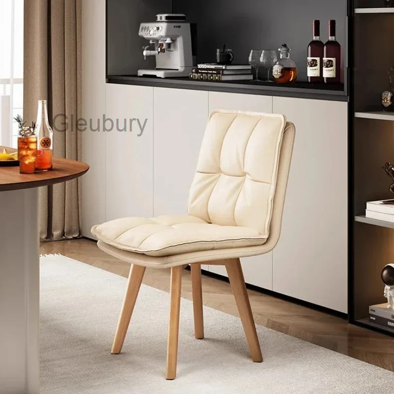 Style Nordic Dining Chairs American Design High Quality Dining Chair Senior Simple Stoelen Eetkamer Restaurant Furniture