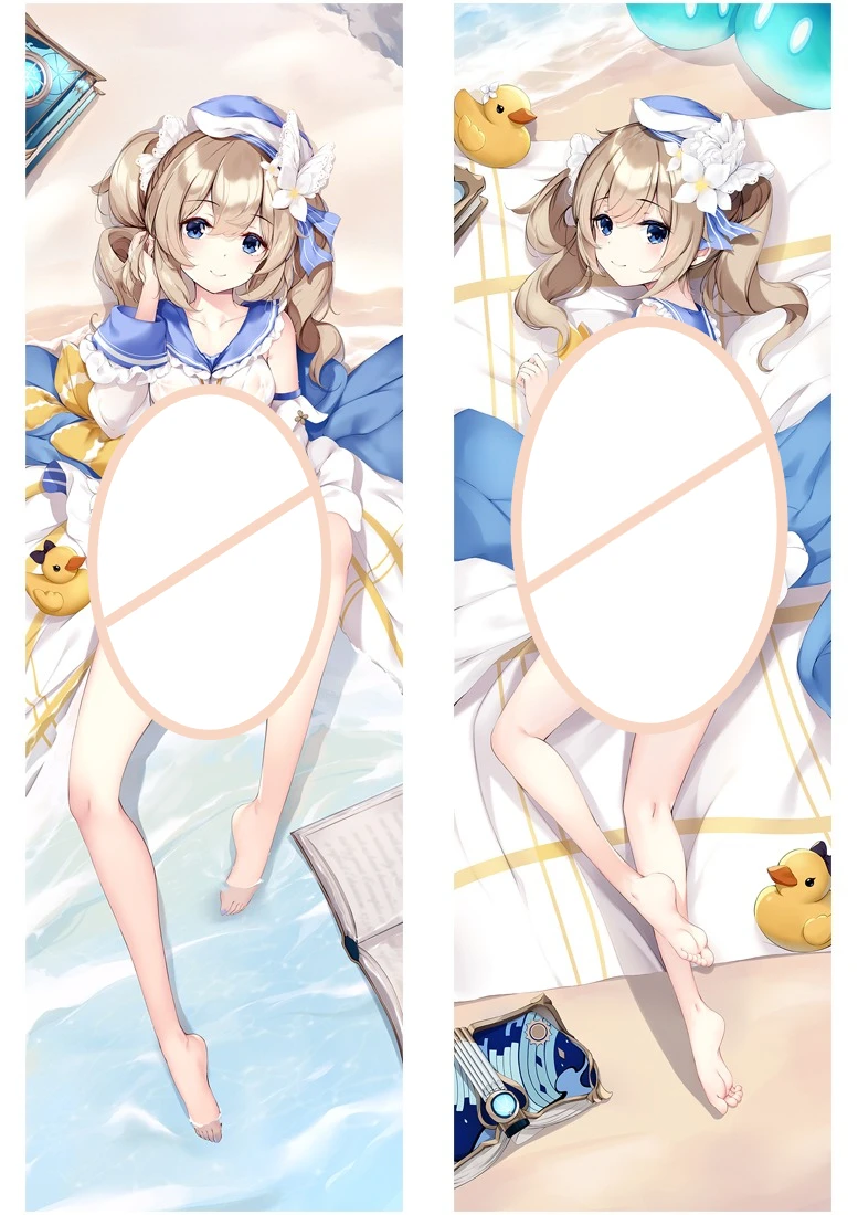 

Dakimakura Anime Pillow Case Genshin Impact Barbara Double-sided Body Pillowcase