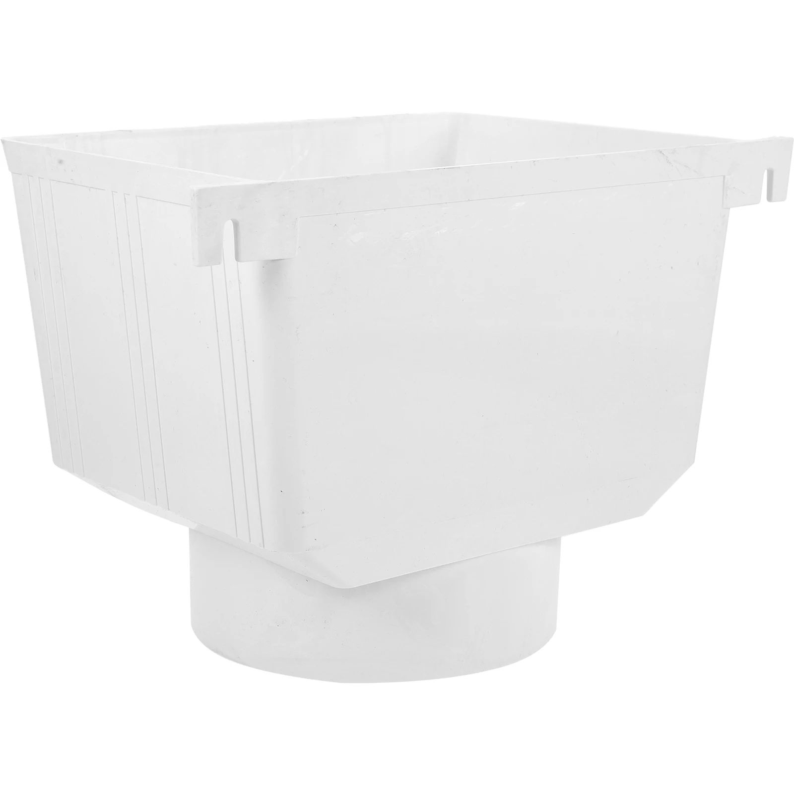 

s PVC Gutter Kit For Shed Collector 160mm Downspout Funnel Drainage Pipes Gutter Kit Rain Barrel Diverter System
