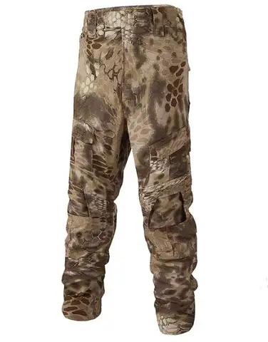 Camouflage Cargo Pants Tactical Trousers Python Uniform Spring Snake Men Outdoor