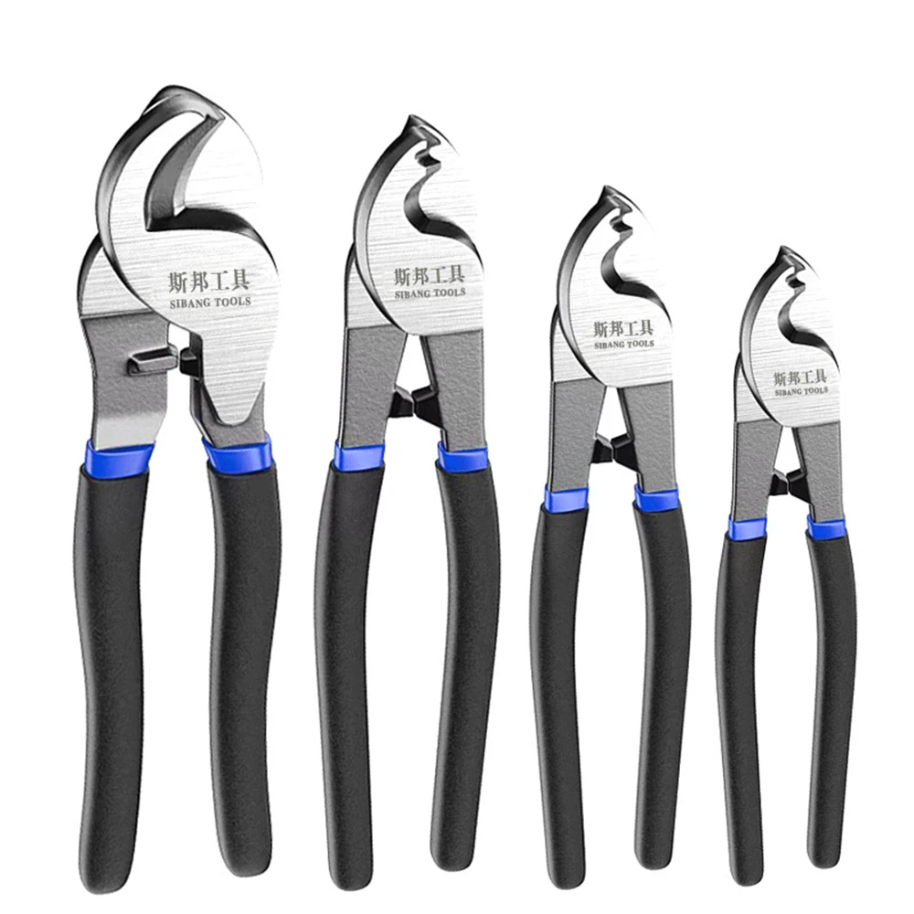6 8 10 Inch Heavy Duty Cable Cutters for Electrical Wire Professional Cable Shears for Copper & Aluminum Cuts Tools