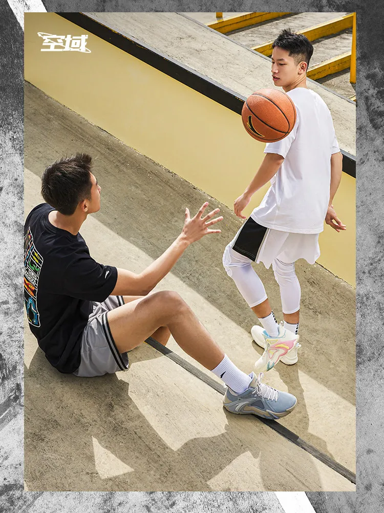 ANTA Airspace 4 Cement Outdoor Basketball Shoes Men's Comfortable and Wear resistant Professional Practical Sports Shoes