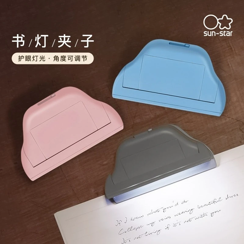 Clip‑on LED Book Light AAA Battery Powered Portable Reading Lamp For Dorm Bedroom Study Bedside Reading Use