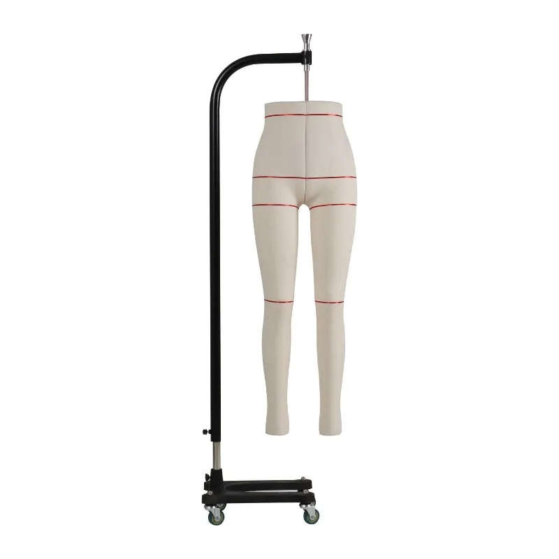 3D Tailoring National Standard Women's Lower Pants Model, Women's Stand-Up Tailoring Stage Fashion Design Pattern Fitting