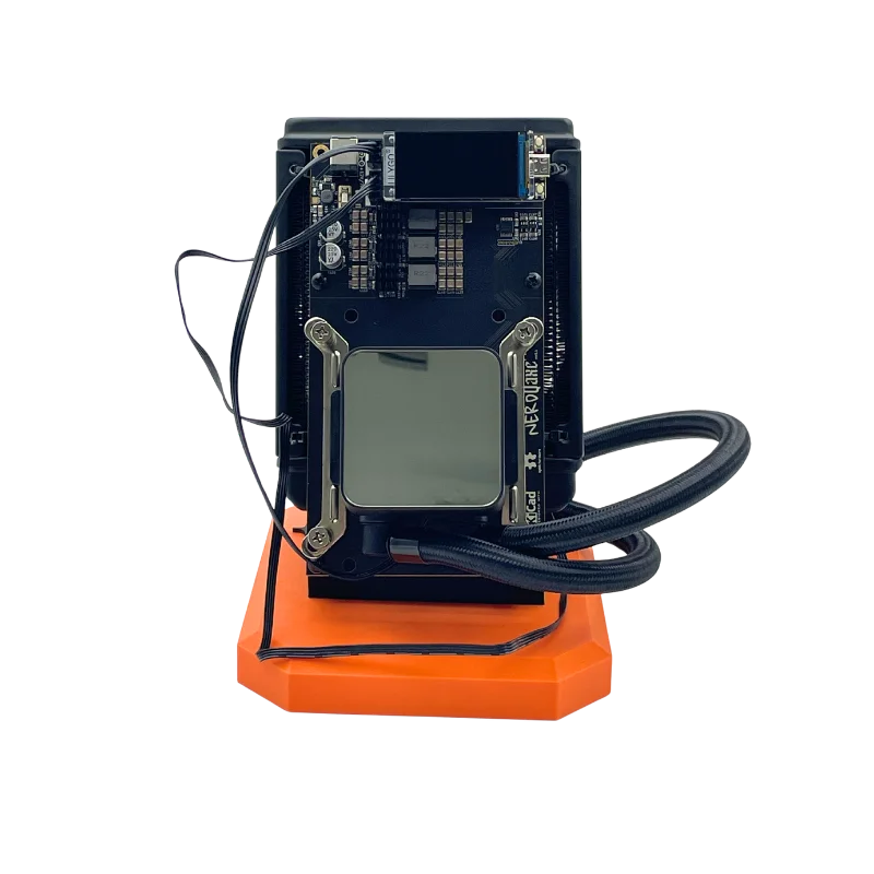 

New Arrive NerdQaxe+ Hydro Home ASIC Miner 2.5TH/s | Bitaxe Compatible Low Noise Performance
