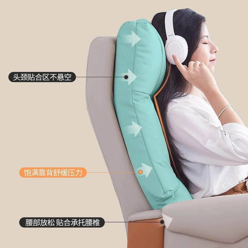 Electric boss chair, leather office chair, comfortable and sedentary