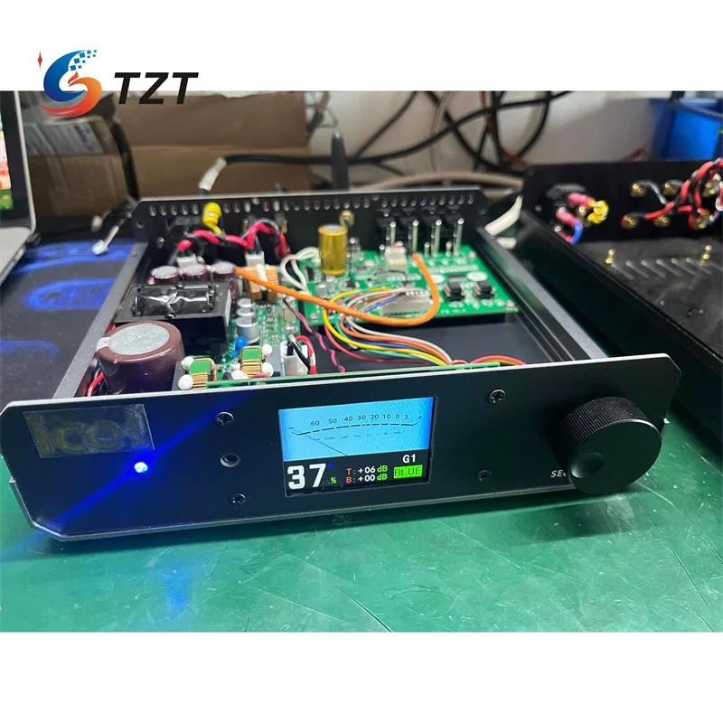 TZT Icepower 100AS2 ستيريو بلوتوث 100 واط HiFi مكبر كهربائي مع NJW1194 تشويه منخفض لعشاق الصوت