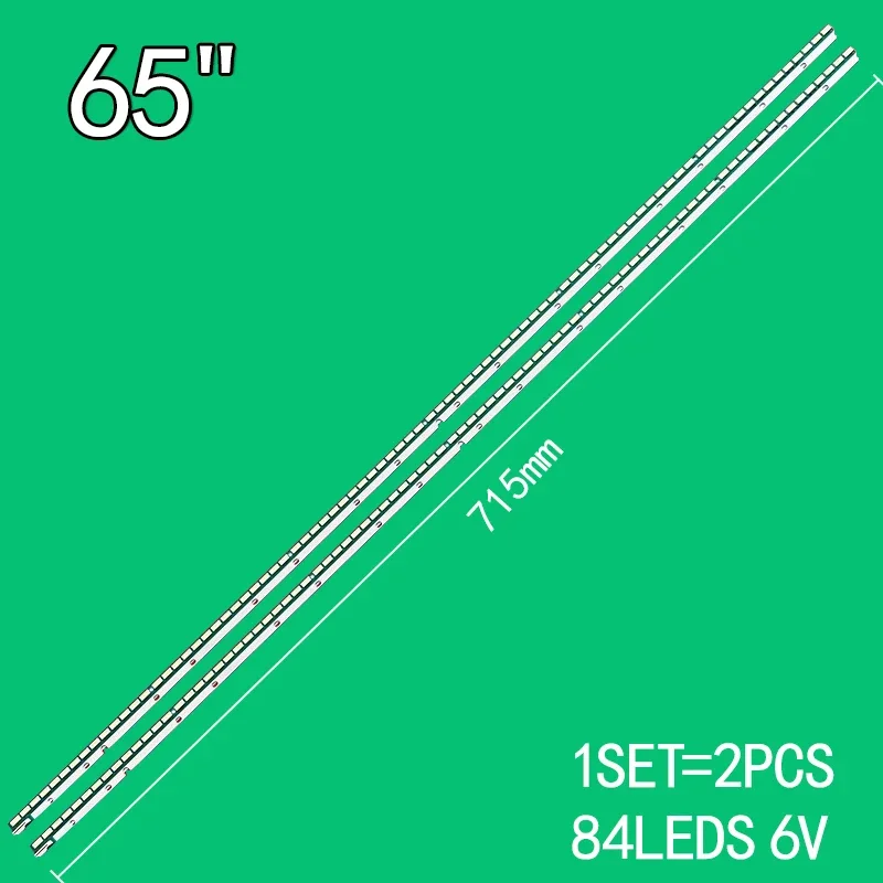 

2PCS For 65" TV 65" V14 ART3 TV REV0.5 1 R L-Type 6922L-0086A 6916L1747A 65UB950V 65UB9500 65UB9200 65UB9300 LC650EQD(FG)(F2)