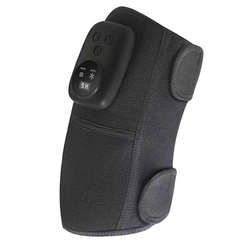 Hot Compress Luxury Knee Massager Vibration Infrared Timing Control Massage Belt Wireless . Pain Relief
