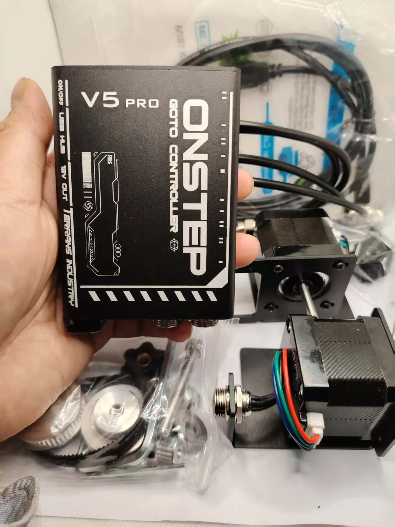 صناعة Terrans GOTO Onstep V5 Pro EXOS2/EQ5 Equator GOTO Kit Track/guide Star Photography