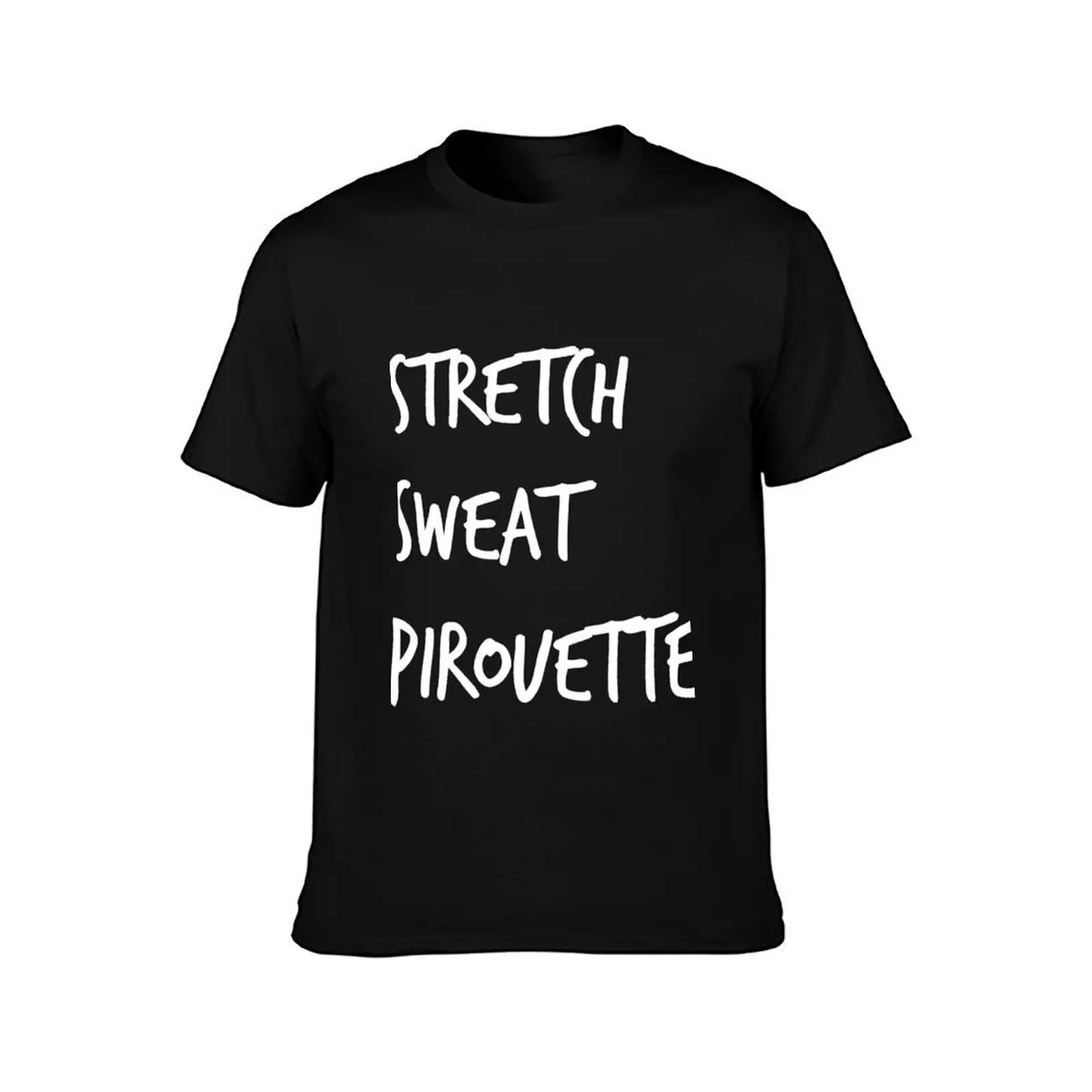 ballet T-Shirt, Summer Casual Cotton Tee, Oversized Streetwear Tops, Vintage Graphic Print, Loose Fit Short Sleeve, 100% Cotton