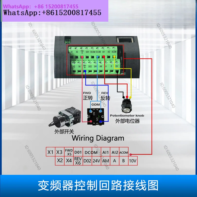 Inverter Three-phase 380v Single-phase 220v/1.5/2 2/5.5/7.5 kW 11kw motor Water pump governor