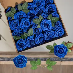 Foam Rose Artificialflower Wedding arch bridal bouquet DIY gift box garland Home vase Outdoor Garden Holiday Party table Decor
