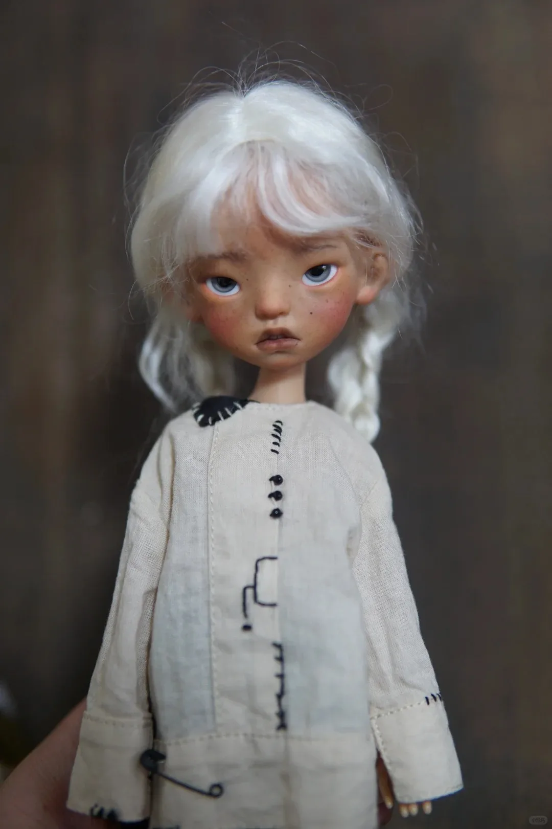 

Новая кукла sd BJD 1/6 Dot bailu Sister Girl Fish Маленькая тканевая кукла sd Симпатичные суставы Подвижная смола bb Spot Makeup