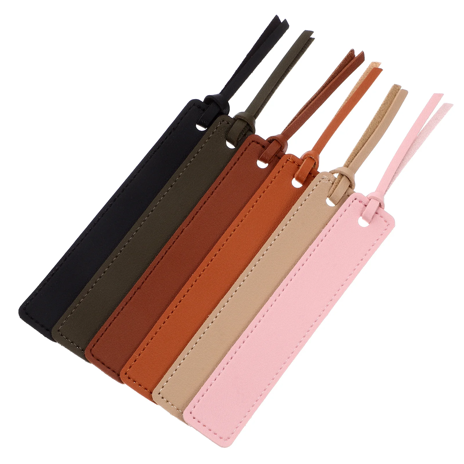 6 ชิ้นบุ๊คมาร์คหน้าเปล่าเครื่องหมายสําหรับคนรักผู้ชายปัจจุบันอ่านผู้หญิงสีดําที่คั่นหน้าเทียม