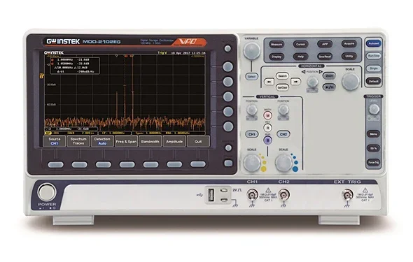 GWINSTEK  MDO 70- 200MHz , 2 - 4-channel, Digital Storage OscilloscopeSpectrum