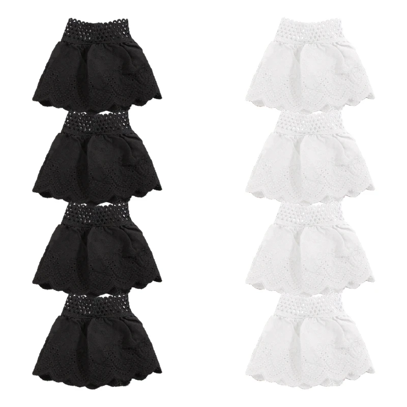 x5xa-2-pairs-fashionable-polyester-lace-false-sleeves-for-daily-everyday-fashion
