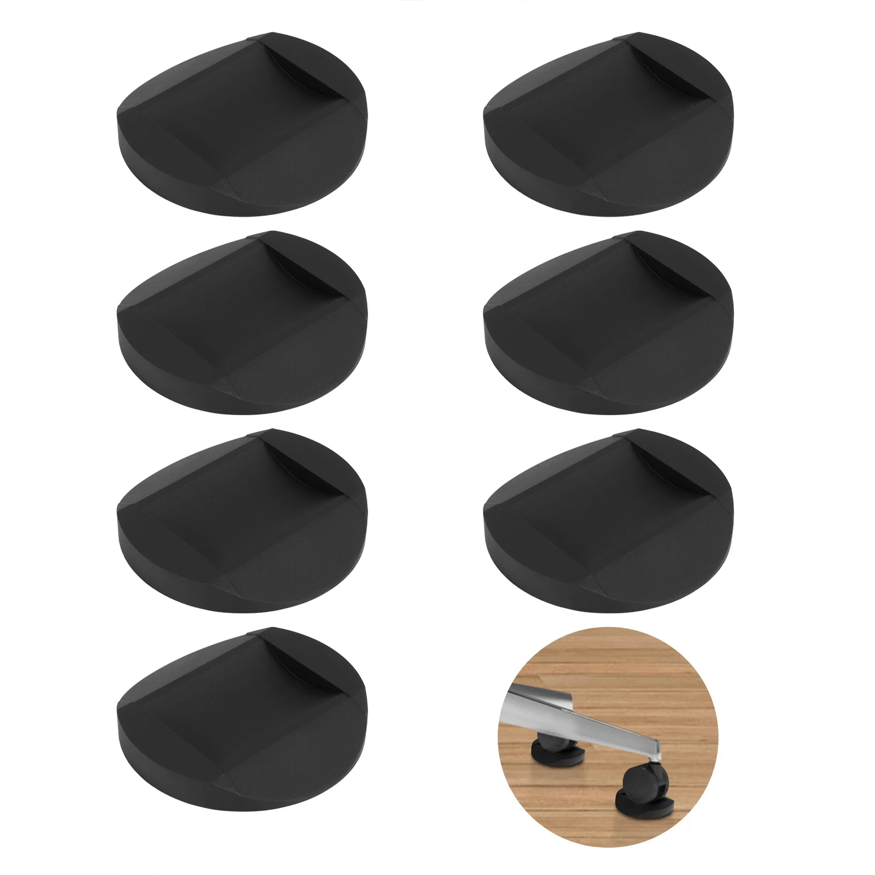 AT16 Furniture Cups-Bed Stopper,Rubber Furniture Coasters Cups for All Floors & Wheels of Furniture,Sofas,Beds,Chairs