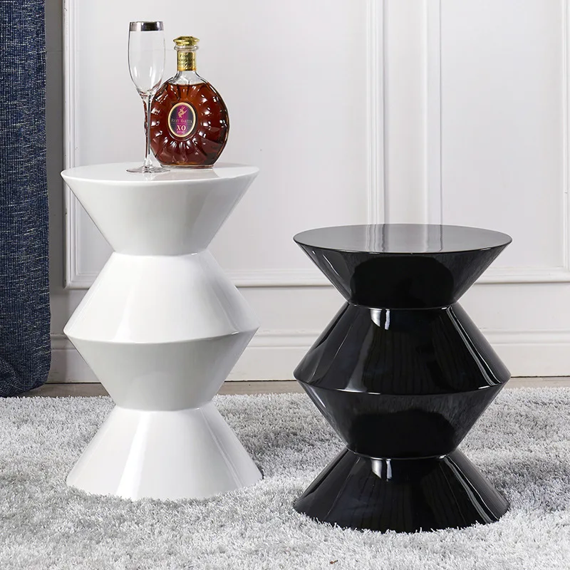 

Internet celebrity sofa side a few Nordic living room light luxury side cabinet living room modern simple corner a few