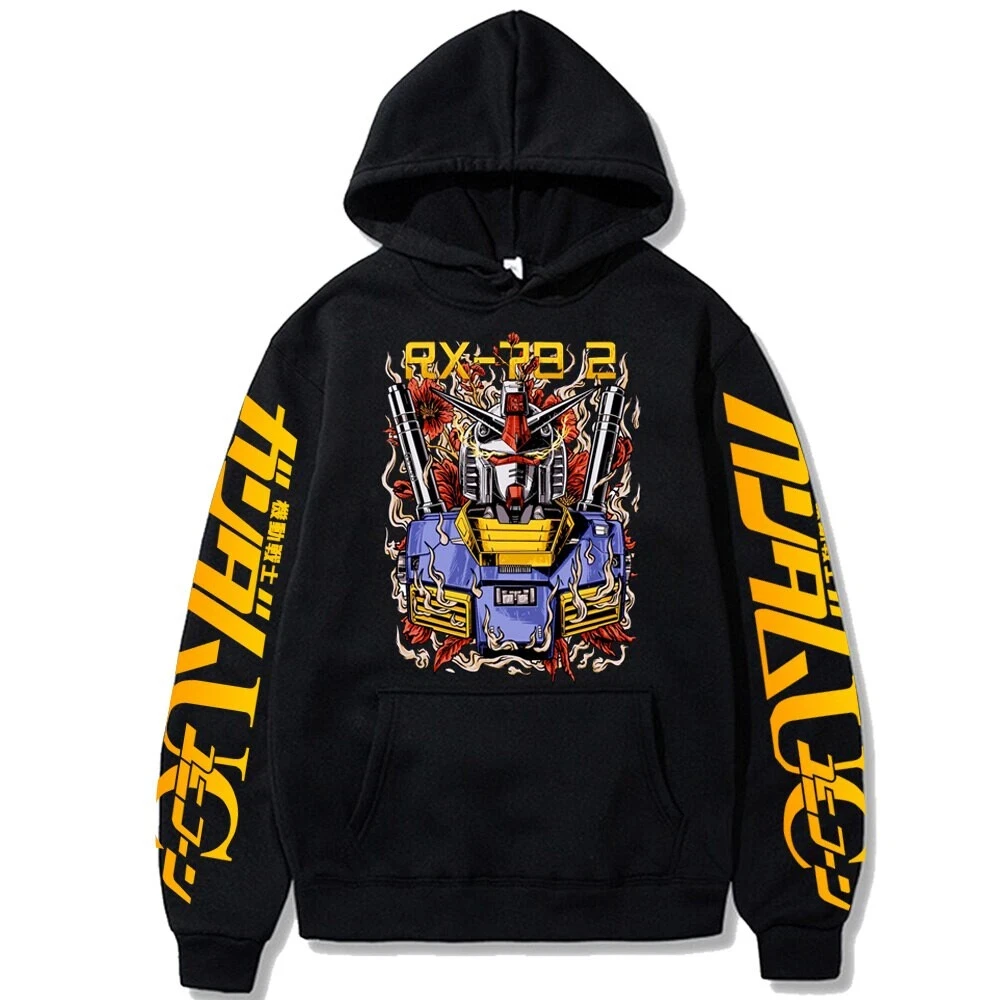 

Gundam 00 Unisex Hoodies Anime Men Women Pullover Sweatshirts Cosplay Tops Gifts High Quality Streetwear