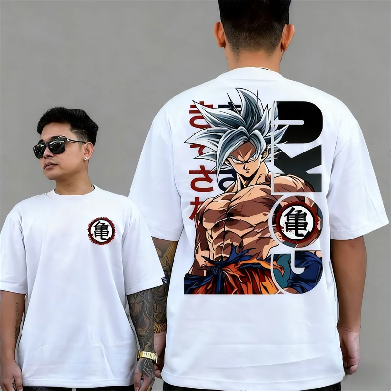 

Miniso Hot Japanese One Piece Luffy Tshirt Men Breathable Cotton TShirt Summer Women Men