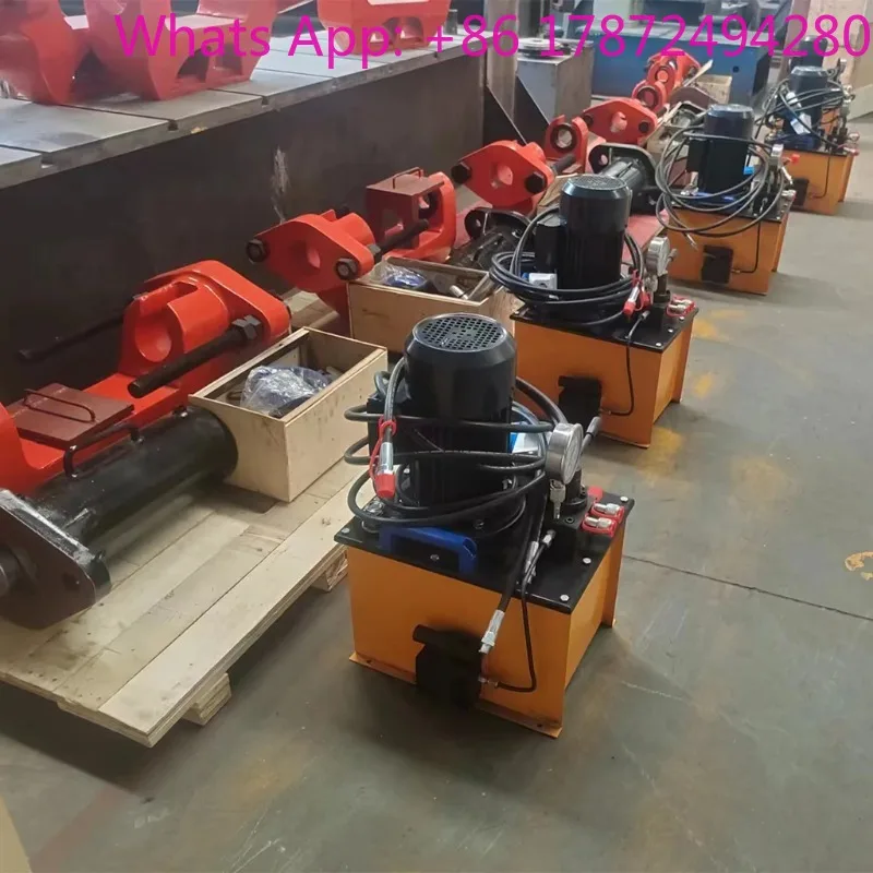 deposit！Manual 100T Track Link Pin Press for Heavy Equipment Chain Maintenance & Assembly Construction Machinery Part