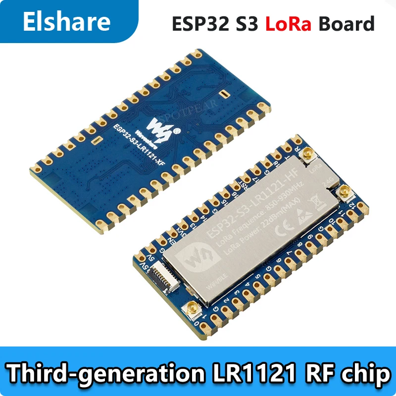 

ESP32‑S3 LoRa Development Board with LR1121 3rd Generation RF Chip USB Stamp HoleOptions for LF/HF frequency band