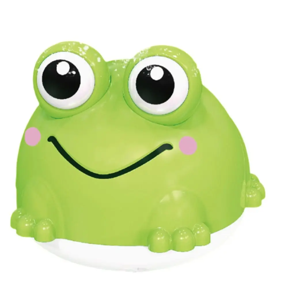 New Plastic Frog Bath Suction Cup Battery Operated Spray Water Frog Shape Shower Bathtub
