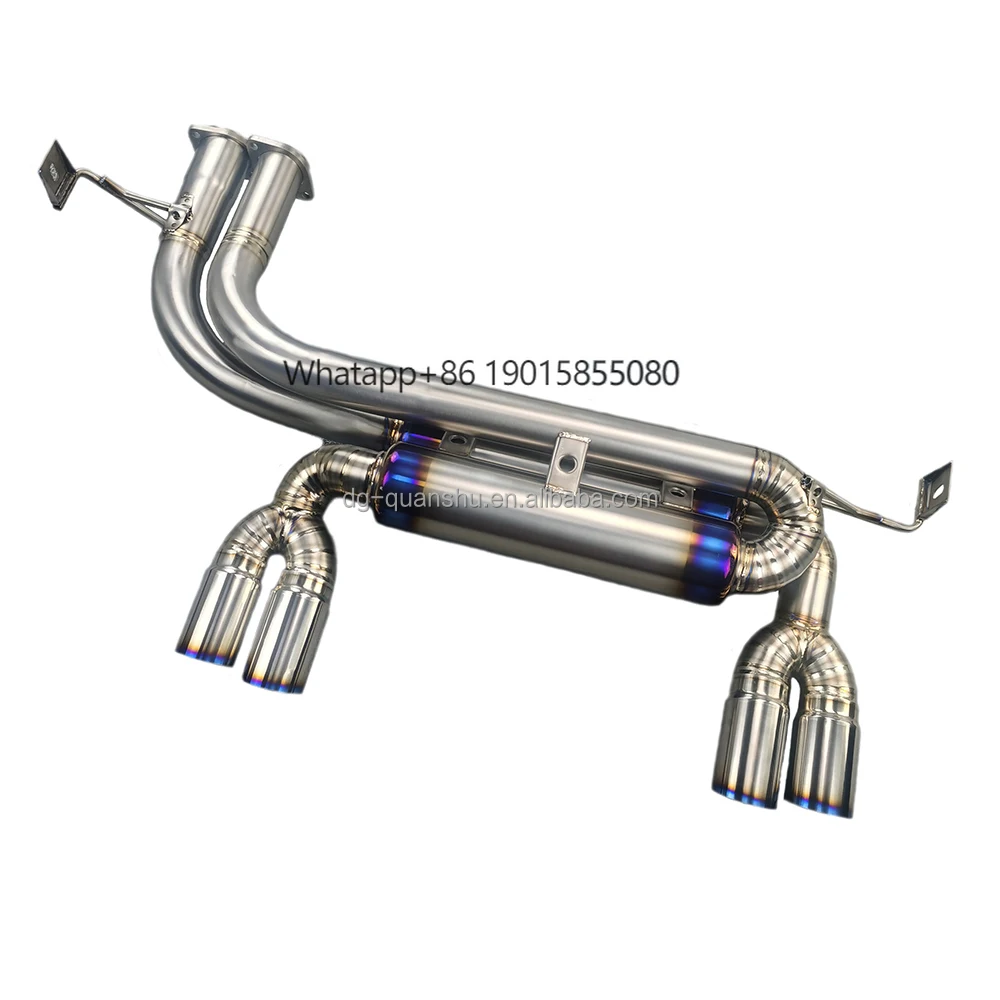 

Titanium Axle Back Exhaust for E46 M3 S54 Rear Muffler Titanium Exhaust Muffler