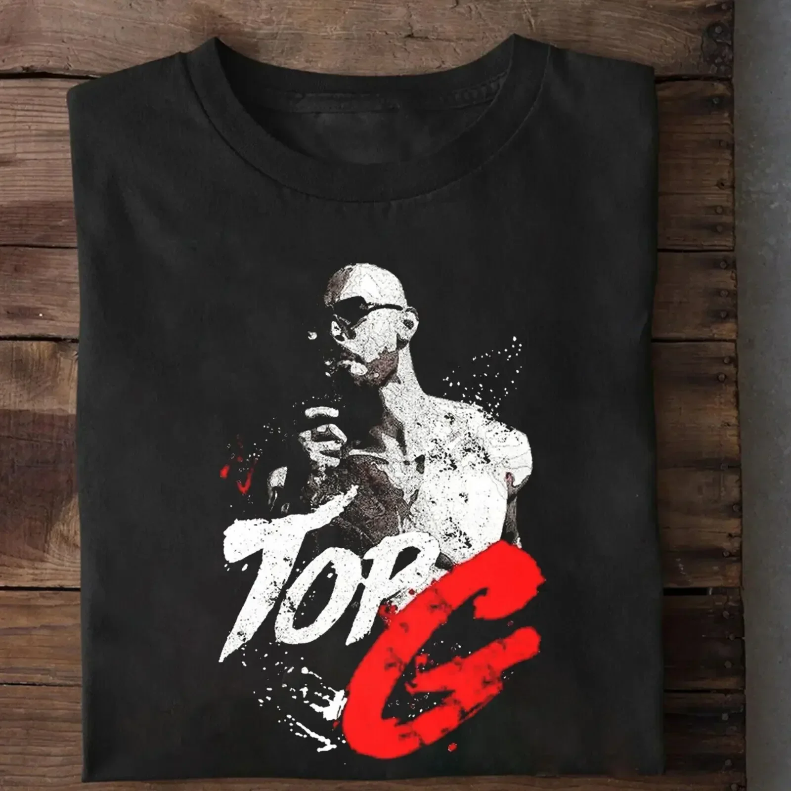 Hot Top G Andrew Tate T-shirt Emory Andrew Tate Coton Hommes S-4XL Tee WS470