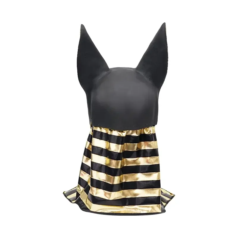 Snail ify alten ägyptischen Mythen Tod Anubis Wolf Gesichts maske Latex Helm Halloween Tier masken für erwachsene Maskerade Party Requisiten