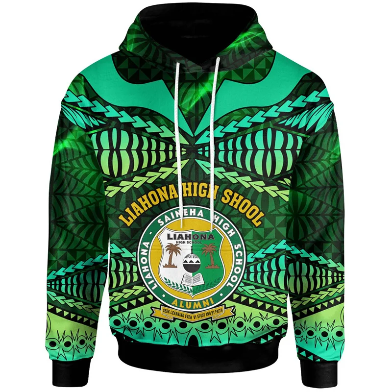 New 3D Coat Of Arms Tapa Tonga National Day Tonga Polynesian Printing Hoodies For Men Fashion Kids Pullovers Hooded Sweatshirts