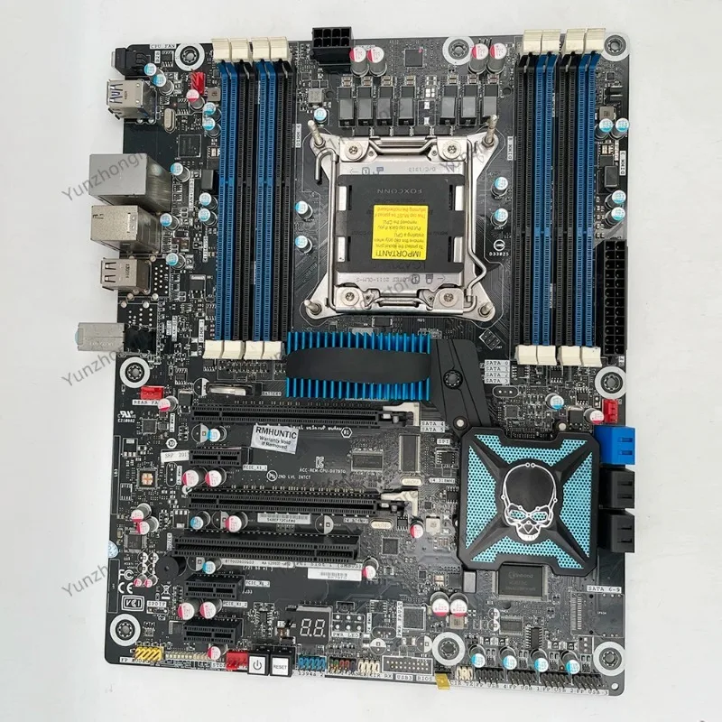 X79 DX79TO for Skull System High-end Luxury LGA 2011 DDR3 Motherboard Support E5 I7 3960X