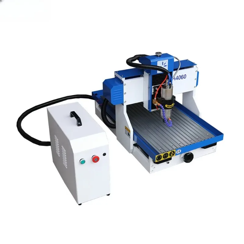3 Axis Desktop CNC Router 4060 Engraving Drilling Milling Machine for PCB Brass Aluminum Precision Processing