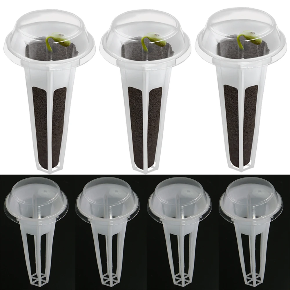 4.3x7.9cm Hydroponic Planter Basket Soilless Cultivation System for Aerogardens Planter Indoor Garden Plants Vegetable Container