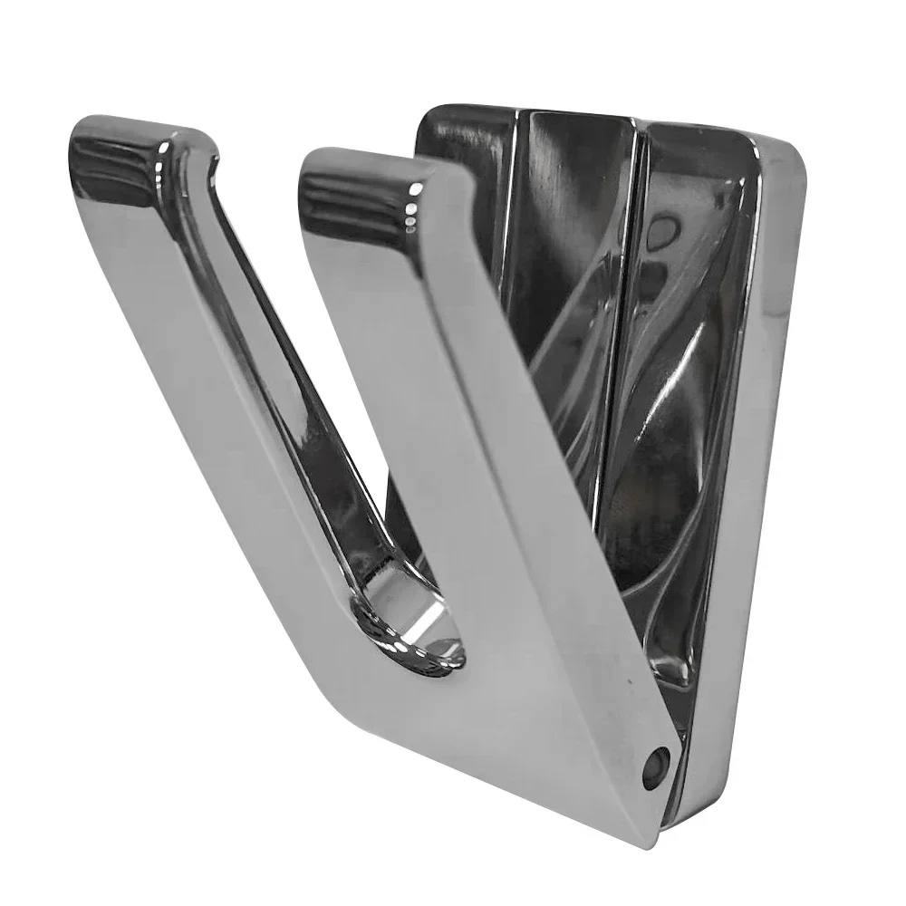 

Caravan RV Towel Hook Camper-Motorhome Accessories Zinc Alloy Brushed Tall Hook Key-Cap Coat Hooks Parts Car Accessories