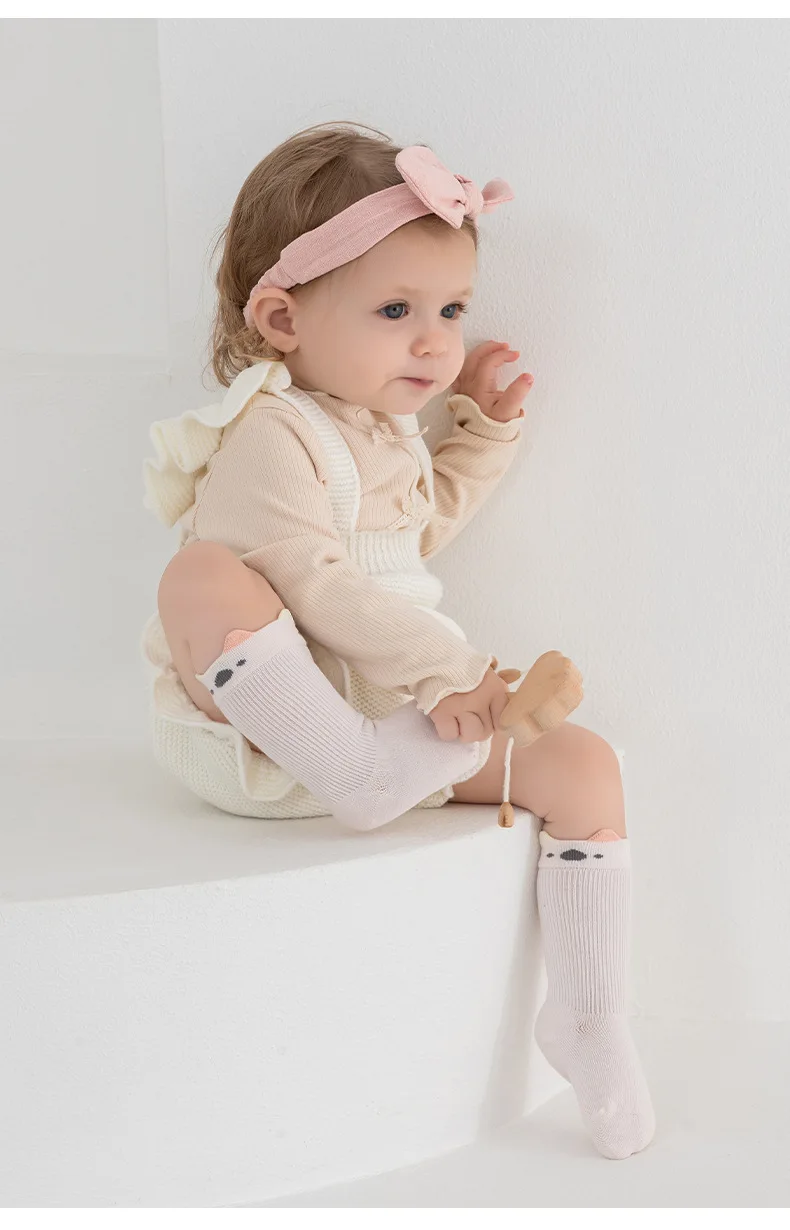 Baby Socks Spring and Autumn Boys and Girls Baby Mid Tube Socks Boneless Legless Newborns Cute Cotton Socks
