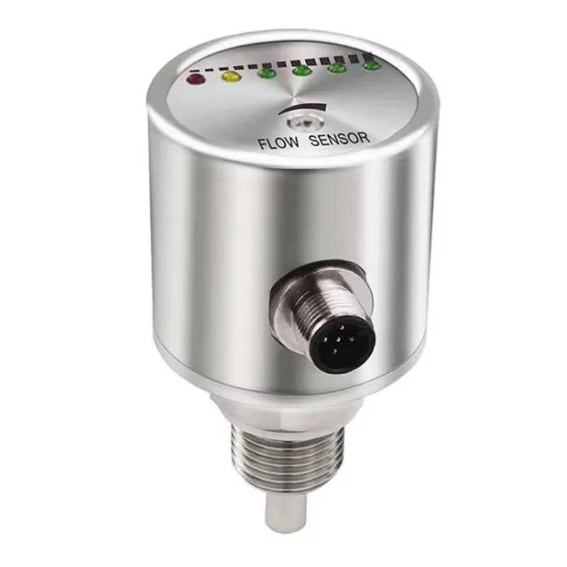 New Digital Flow Switch 4-20mA Analog Output Thermal Water Flow Switch Oil Flow Switch