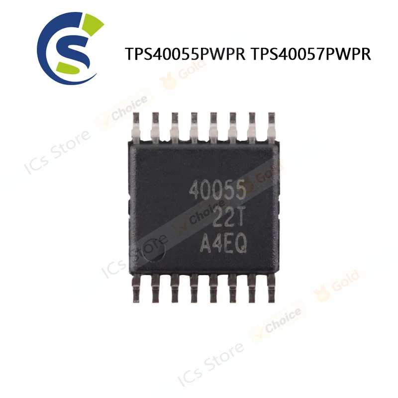 5PCS 100% New TPS40055PWPR TPS40057PWPR TPS40055 TPS40057 40055 40057 TSOP-16 Chipset