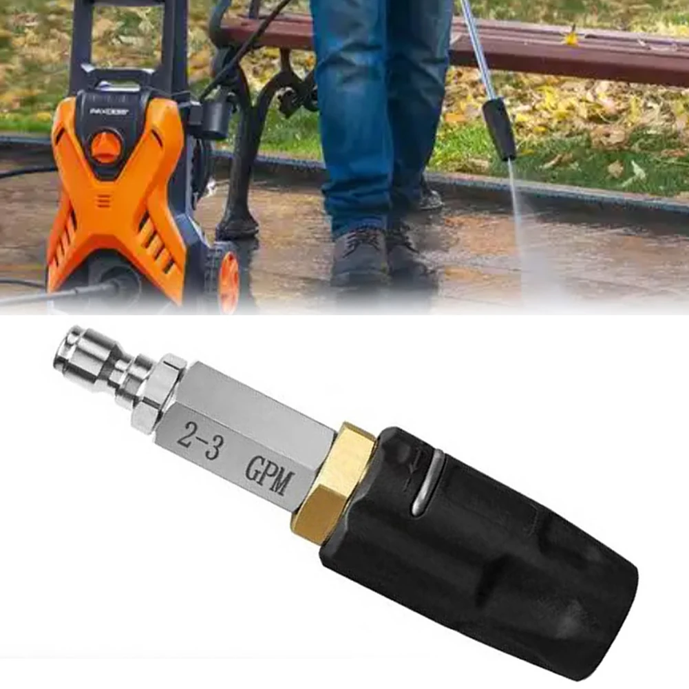 Soft Wash Nozzle 0 To 60 Degree Adjustable Spray Pattern Brass Long Reach For Pressure Washer Cleaning Tool