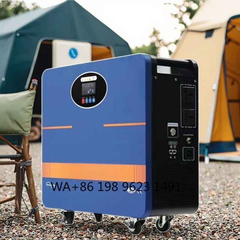

Portable Solar Photovoltaic All-In-One Off-Grid Home Energy Storage Machine Built-in LiFePO4 Battery CAN SNADI AL-S600W/50AH