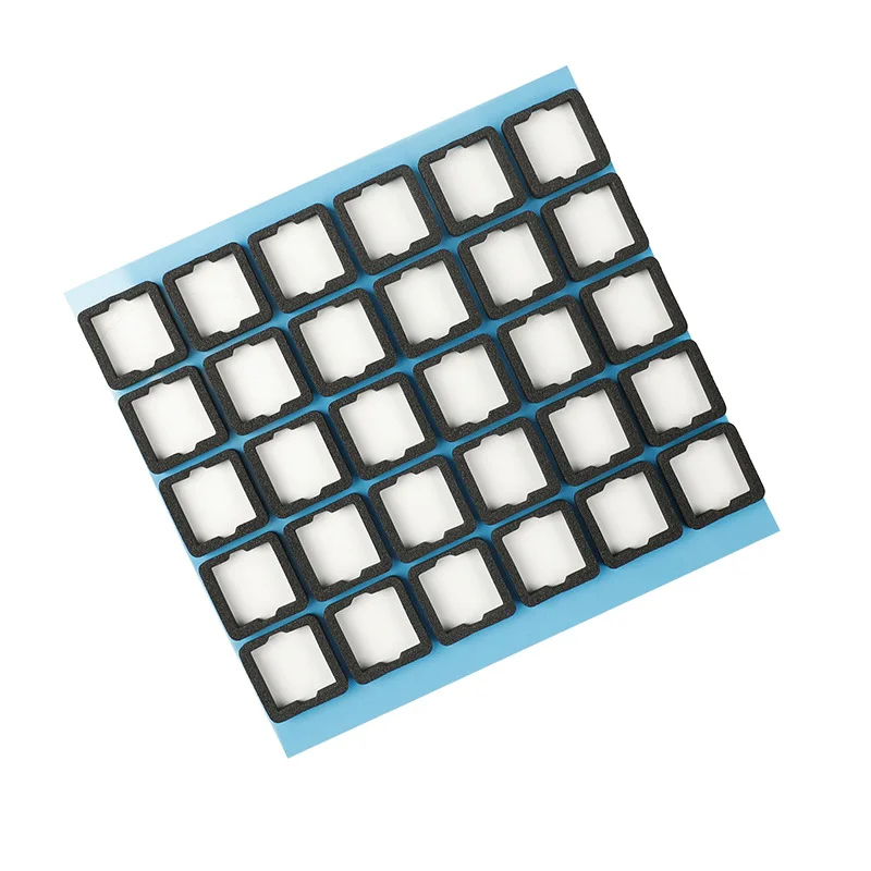 120PCS 3.5mm Keyboard Switch Sound Dampeners Sheet Inter-Axis Shaft Silencer Foam Pads for Mechanical Keyboard DIY Switches