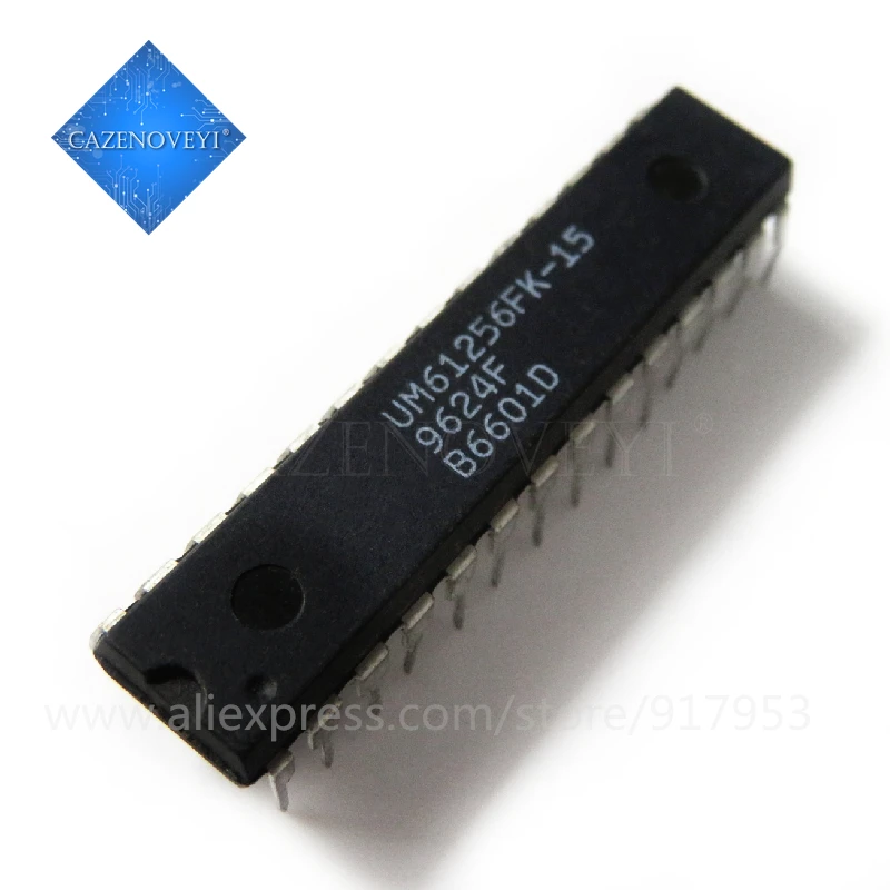 5pcs/lot UM61256FK-15 UM61256FK DIP-28 In Stock