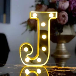 Decorative Led Illuminated 3d Letter J Big Size Organization Birthday, Marriage Proposal, Celebration