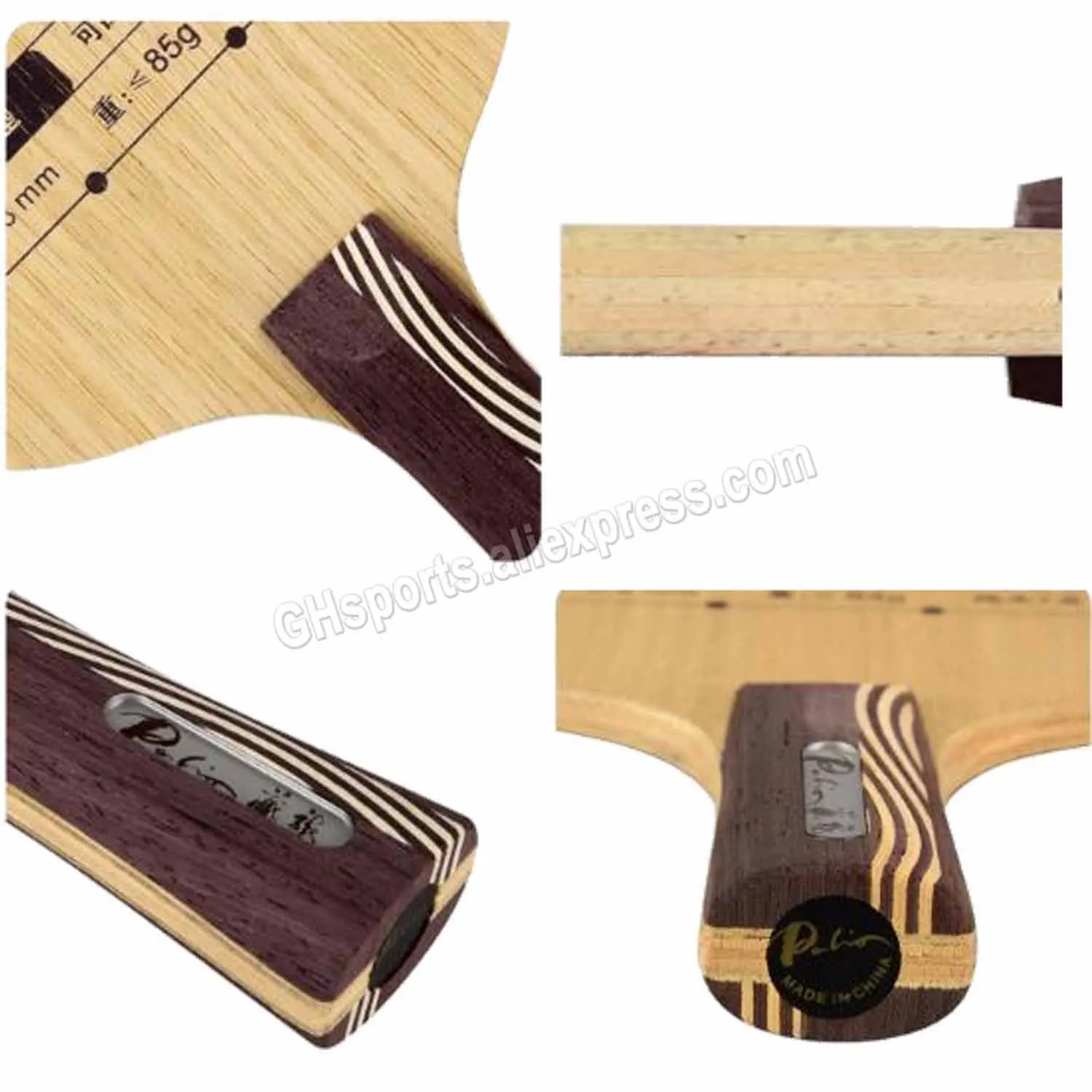 Palio Hidden Dragon Pure Wood Table Tennis Blade Table Tennis Rackets Loop for Two Sides Racquet Sports Hidden Dragon