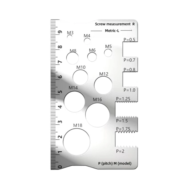 

Professional Thread Gauge Calipers Measurement Checker Tool For Industrial Use
