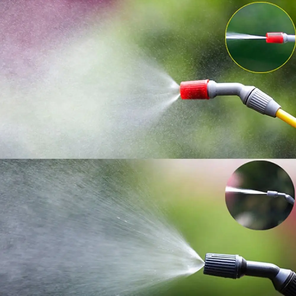 Replacement Adjustable Sprayer Nozzle Plastic Elbow Shape Spray Tip Spray Head