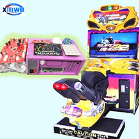 MANX TT Super Bike FF Motorcycle Motorbike Simulated Racing Video Game Board Big Motherboard Wires Coin Pusher Arcade Machine