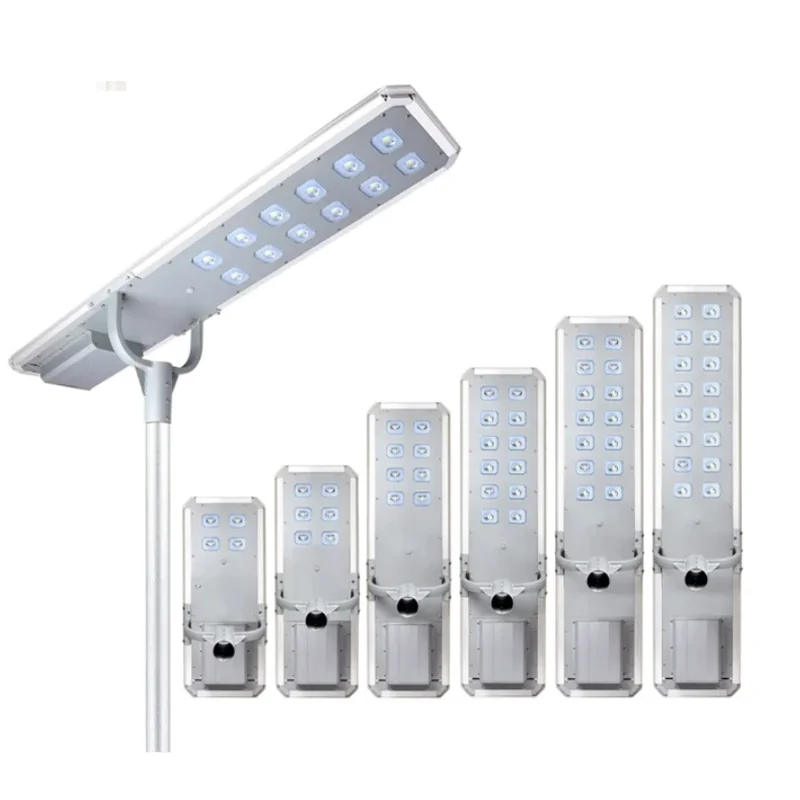 

Integrated 300W LED Solar Street Lamp Light Aluminum IP65 Outdoor All in One Design for Garden Road Highway with DC Power Supply