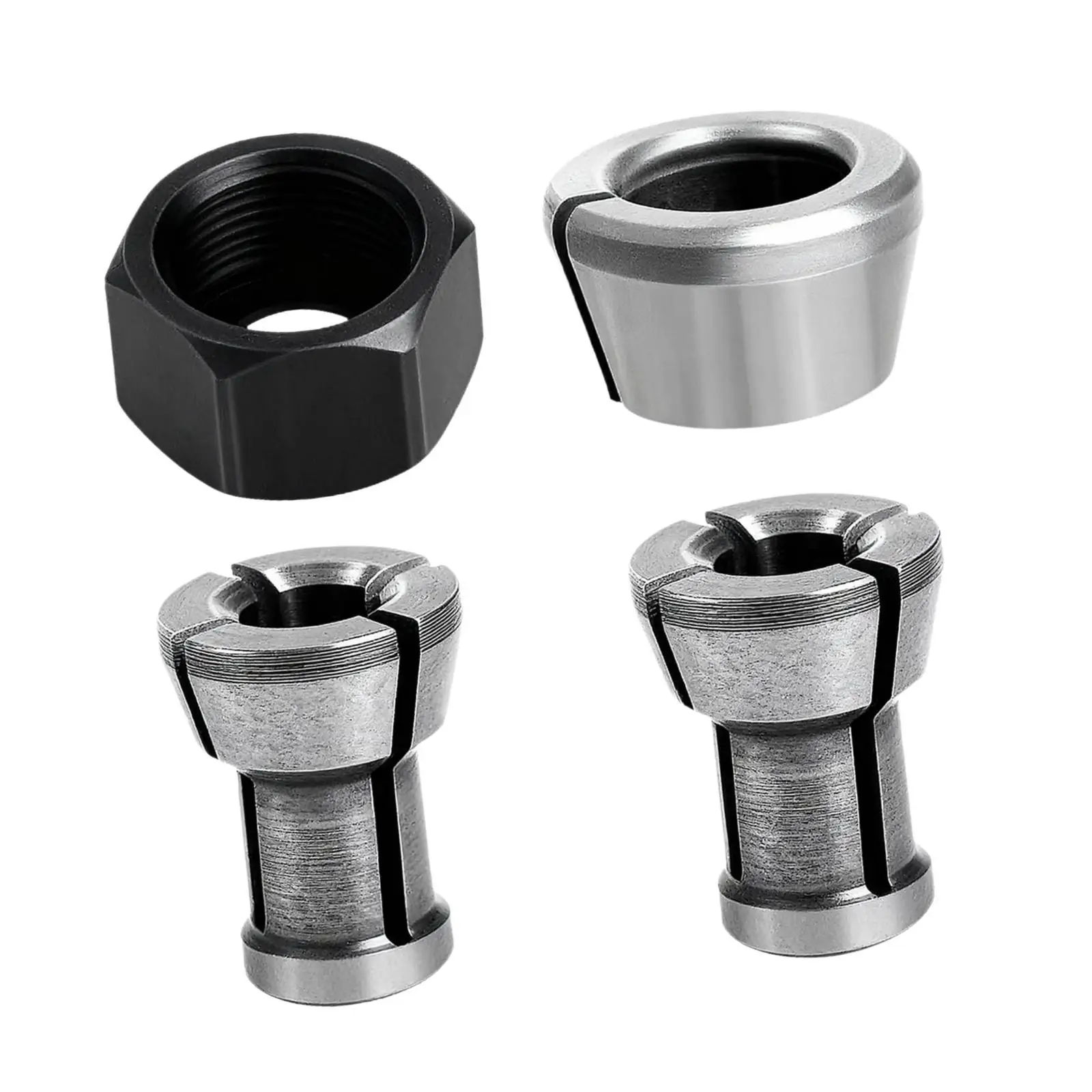 High Performance Collet Nut Kit Metal Durable Tool Accessory for DRT50Z DRT50 MT361 Compact Size 2.19 Cm